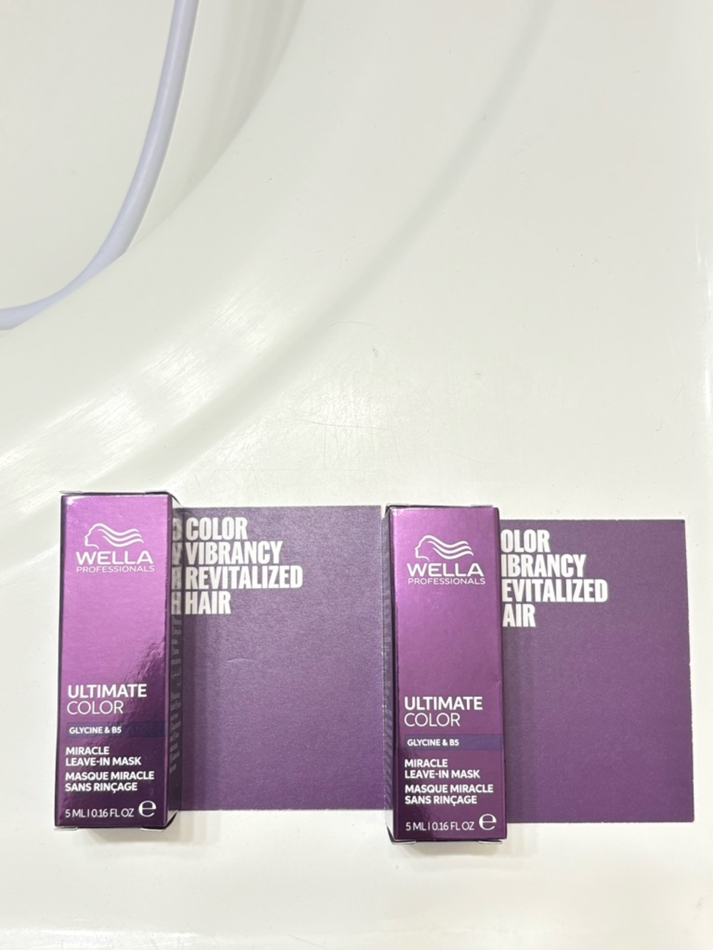 Wella Ultimate Color Miracle Leave-In Mask - 2 for $8. (0.16 fl oz each)